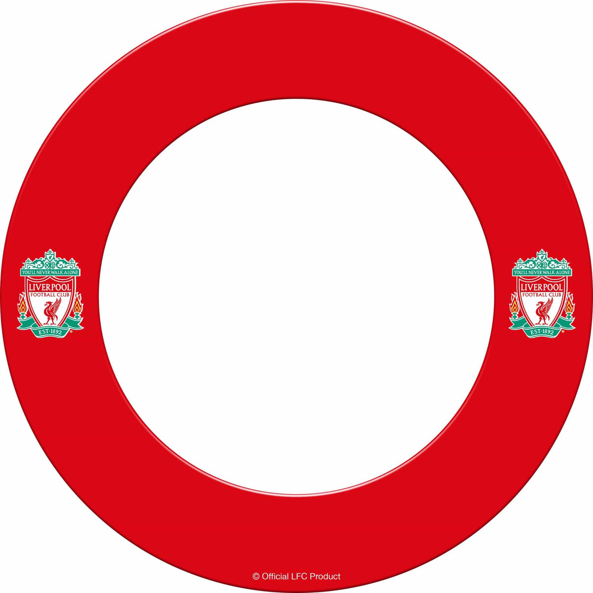 Liverpool FC Dartboard Surround Official Licensed LFC S4 Red