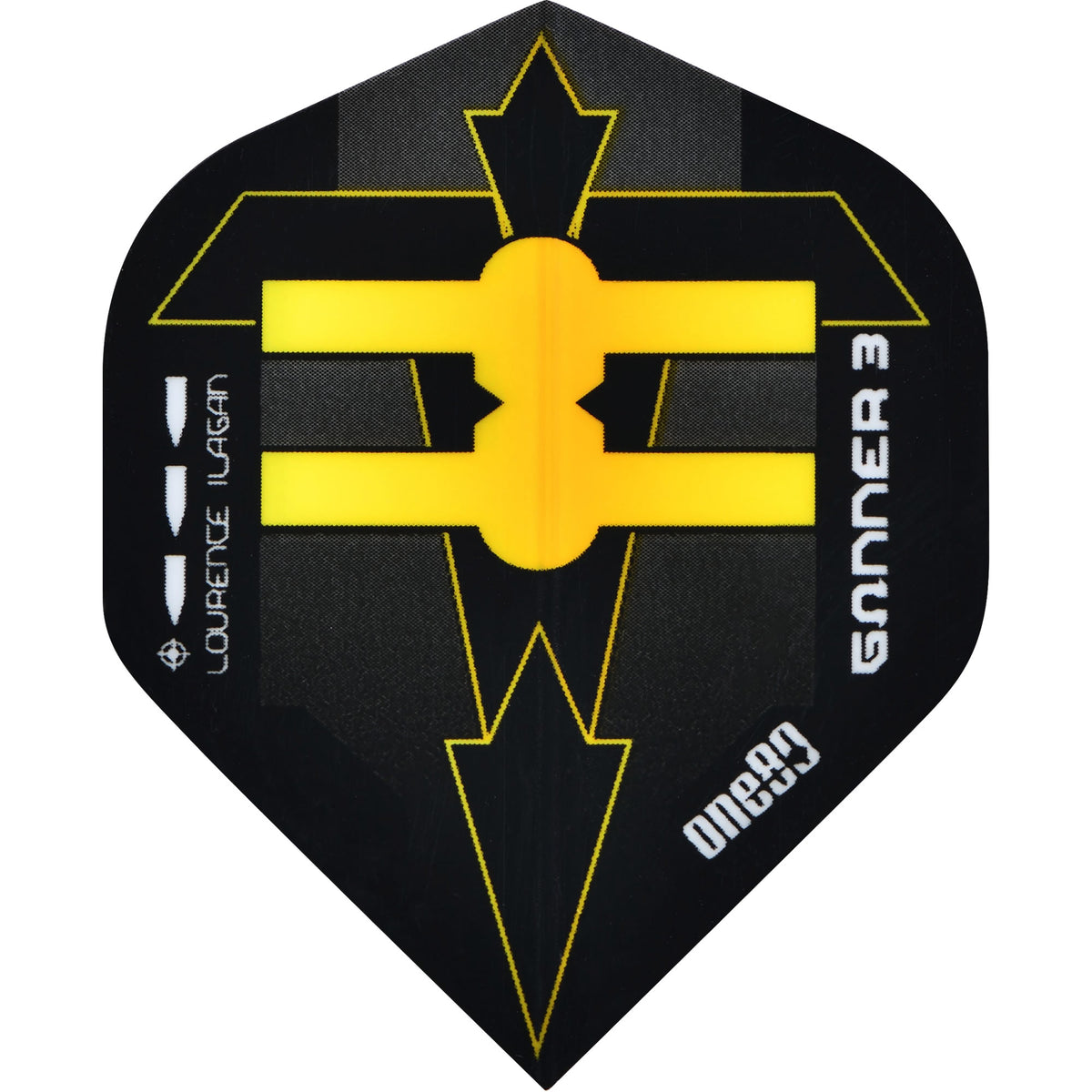 One80 Dart Flights 100 Micron No2 Std Lourence Ilagan Gunner