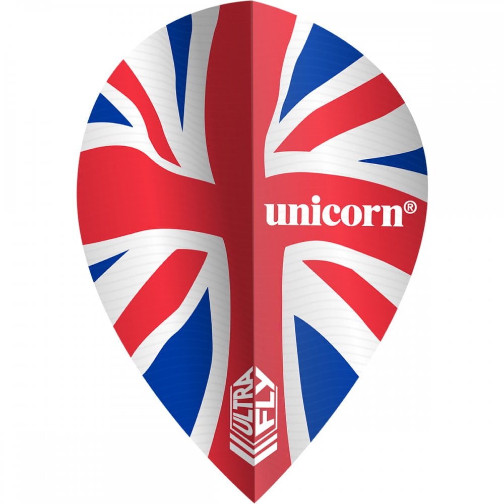 Unicorn Ultrafly Dart Flights - 100 - Xtra Pear - Rainbow