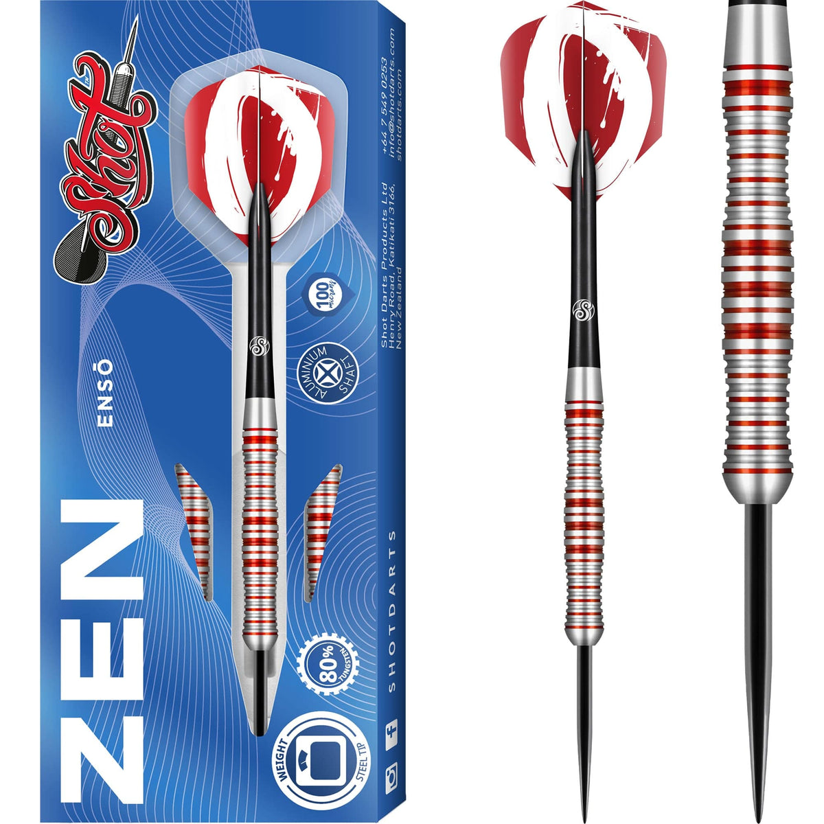 Zen Ki Steel Tip Darts - Precision and Balance main image 1