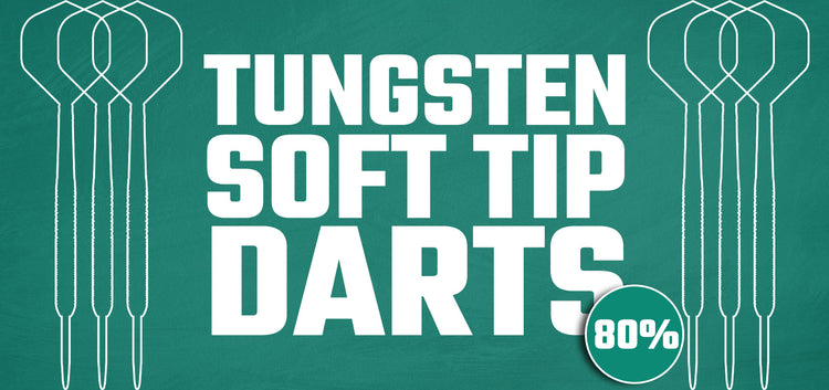 80% Tungsten Soft Tip Darts