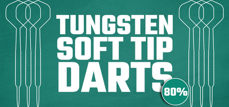 80% Tungsten Soft Tip Darts