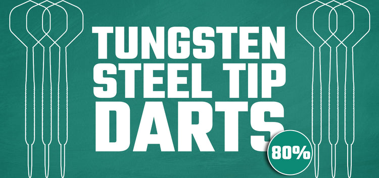 80% Tungsten Steel Tip Darts