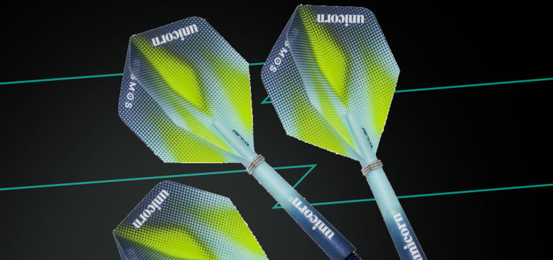 Pyroclasia Dartflights met shafts voor dartpijlen met 2BA schroefdraad Pyroclasia Dartflights met shafts voor dartpijlen met 2BA schroefdraad
