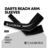CALIBURN Darts REACH Arm Sleeves (Pair) - Black