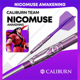 Caliburn Awakening Darts - Steel Tip - 90% Tungsten - Nicomuse