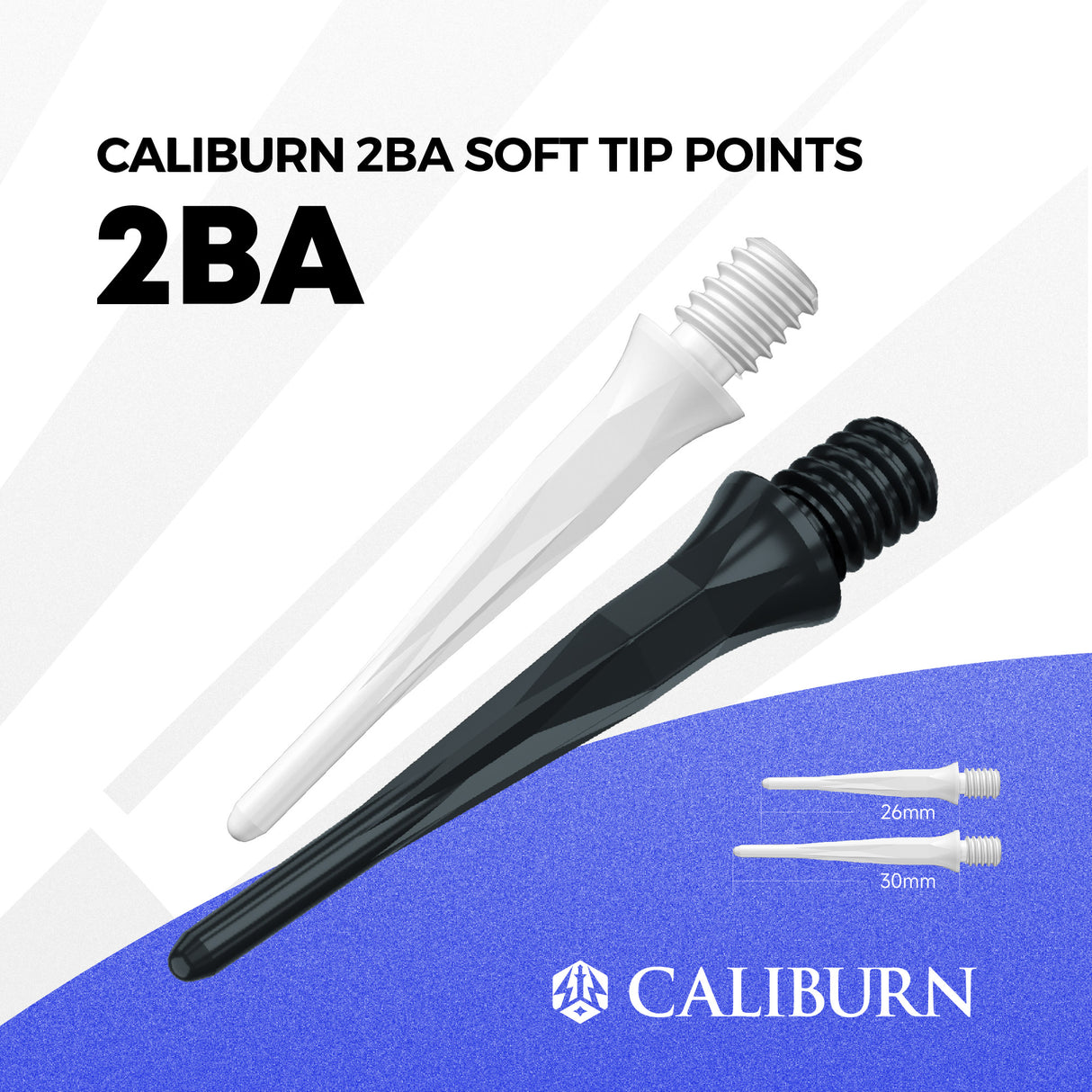 Caliburn Soft Tip Darts - Pack 50