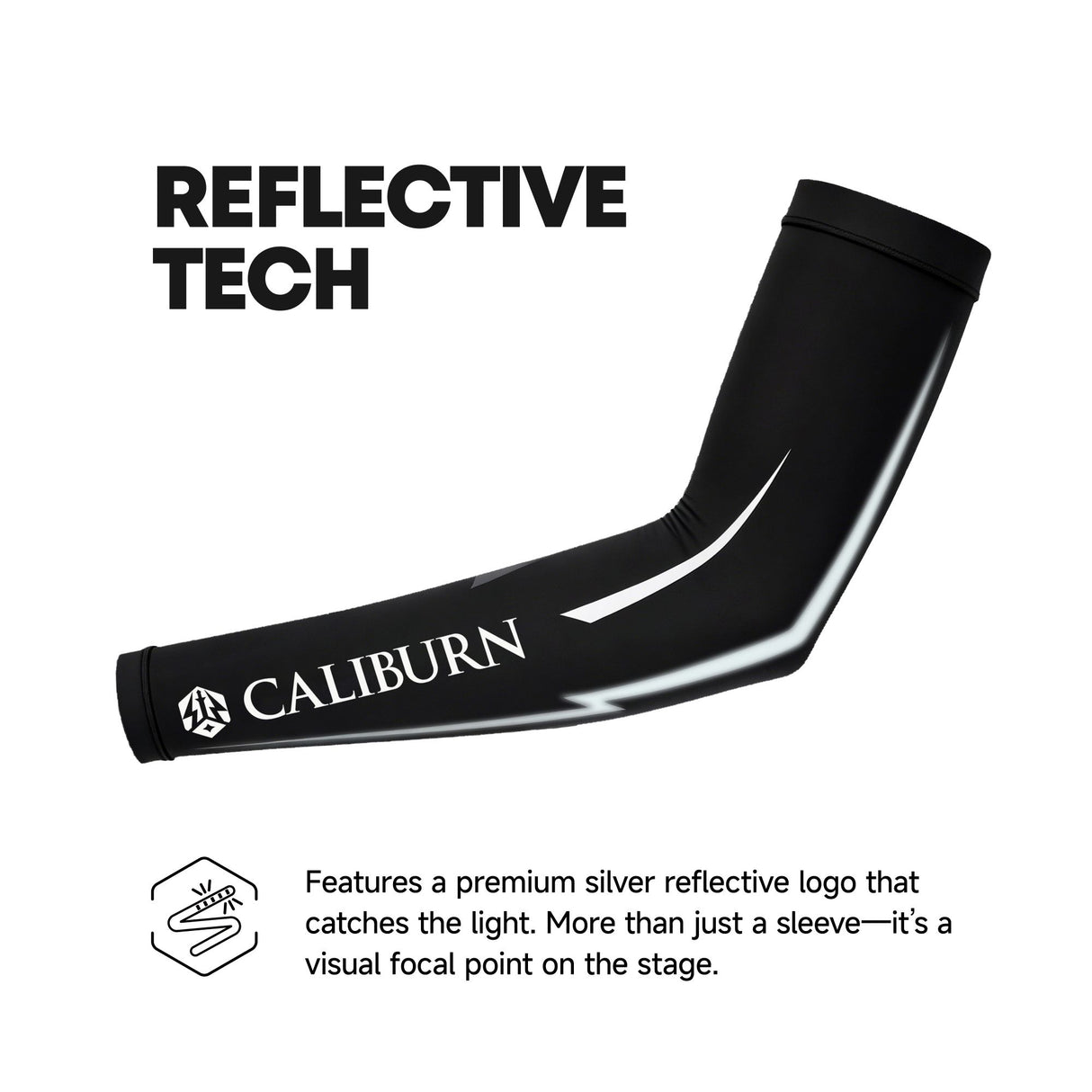 CALIBURN Darts REACH Arm Sleeves (Pair) - Black