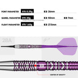 Caliburn Awakening Darts - Soft Tip - 90% Tungsten - Ivan