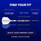 Mission BLUPRNT R2.5 Darts - Steel Tip - 90% Tungsten - FORMD