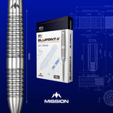 Mission BLUPRNT R2.5 Darts - Steel Tip - 90% Tungsten - FORMD
