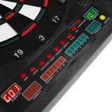 Ruthless R500 Electonic Dartboard in Cabinet - Soft Tip - inc 4 sets of Darts - 8 players-27 Games