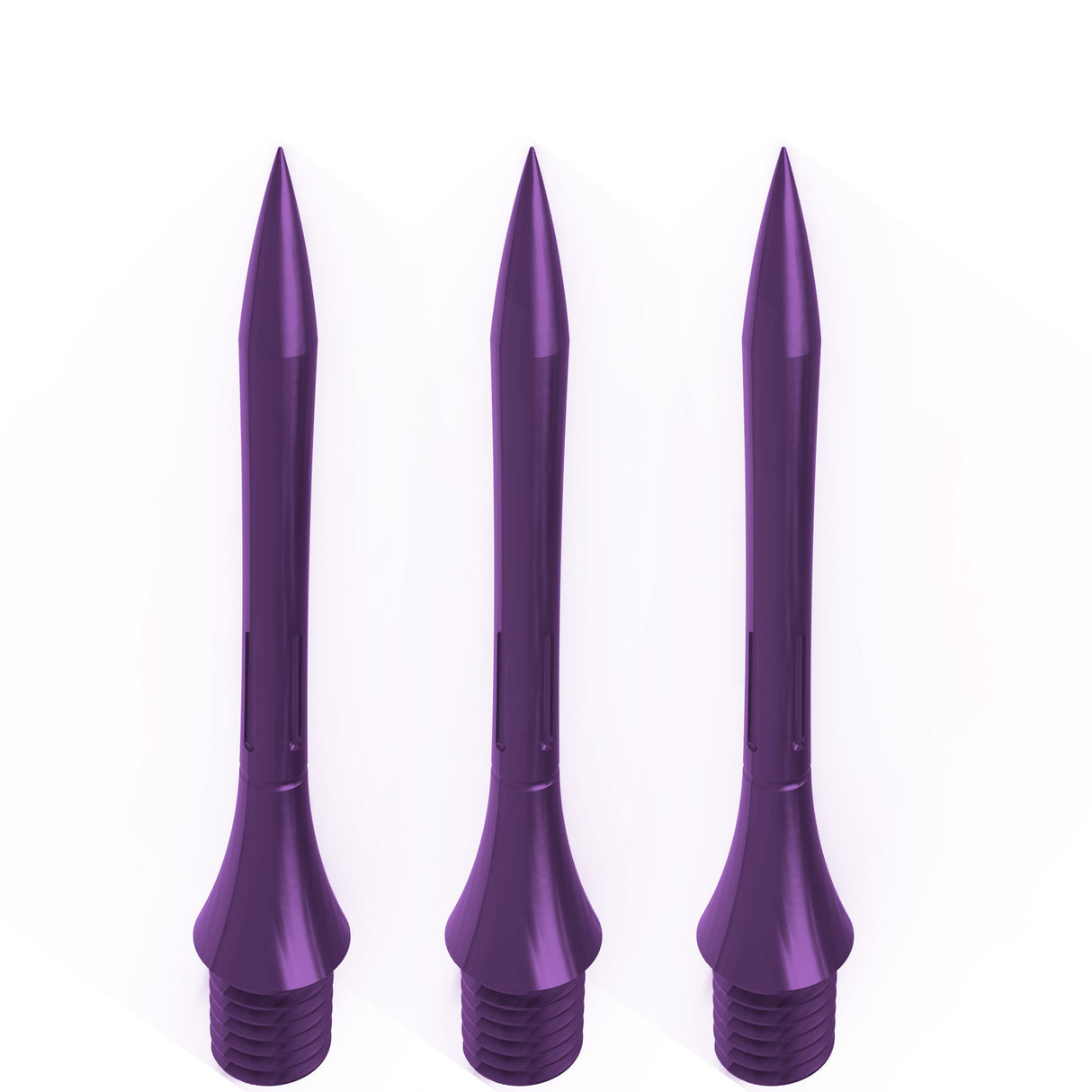 *Caliburn Bamboo Smooth Conversion Points - Screw In - Soft Tip to Steel Tip - Purple
