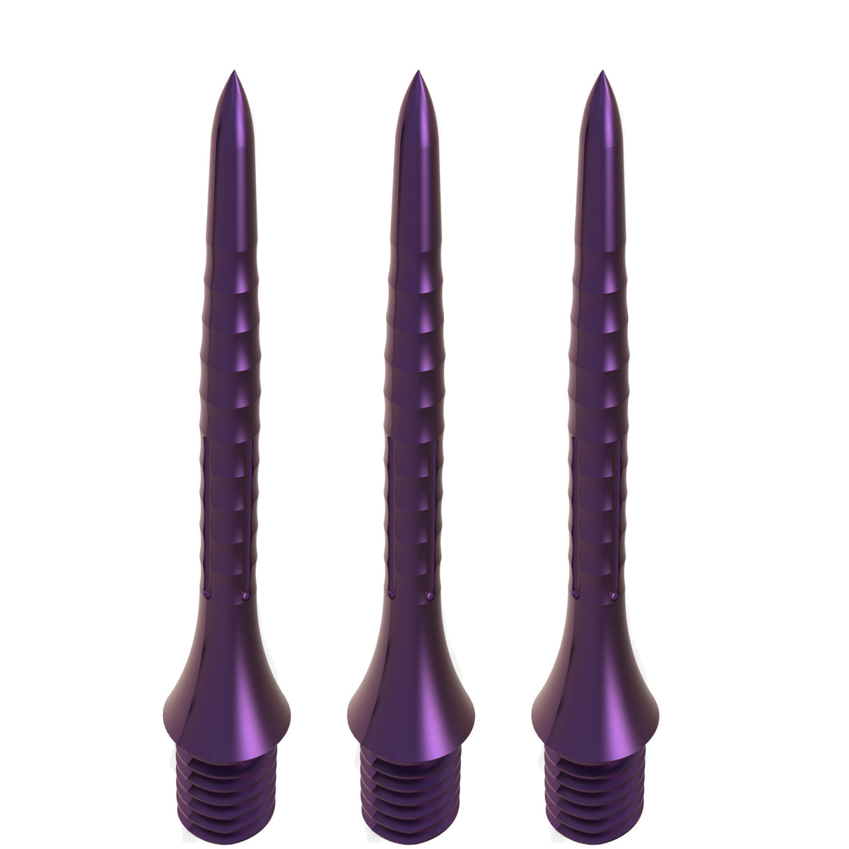 *Caliburn Bamboo Conversion Points - Screw In - Soft Tip to Steel Tip - Purple