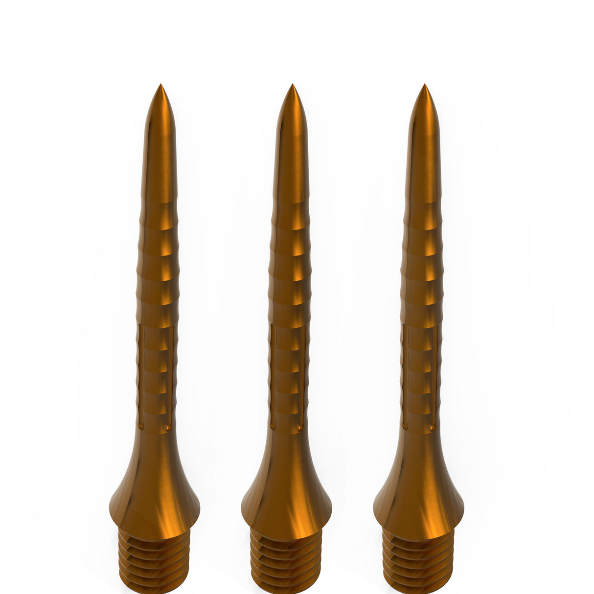 *Caliburn Bamboo Conversion Points - Screw In - Soft Tip to Steel Tip - Brown