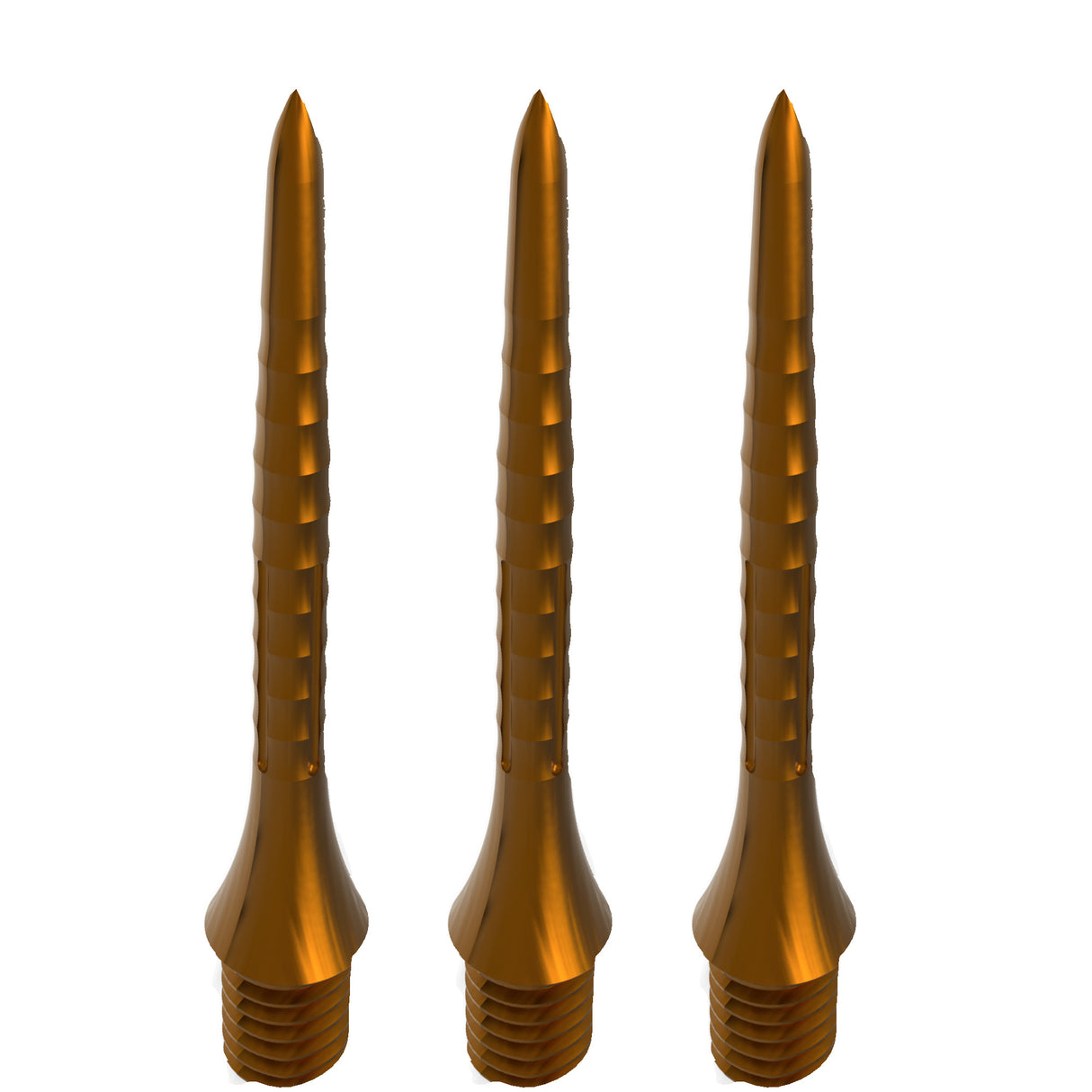 *Caliburn Bamboo Conversion Points - Screw In - Soft Tip to Steel Tip - Brown