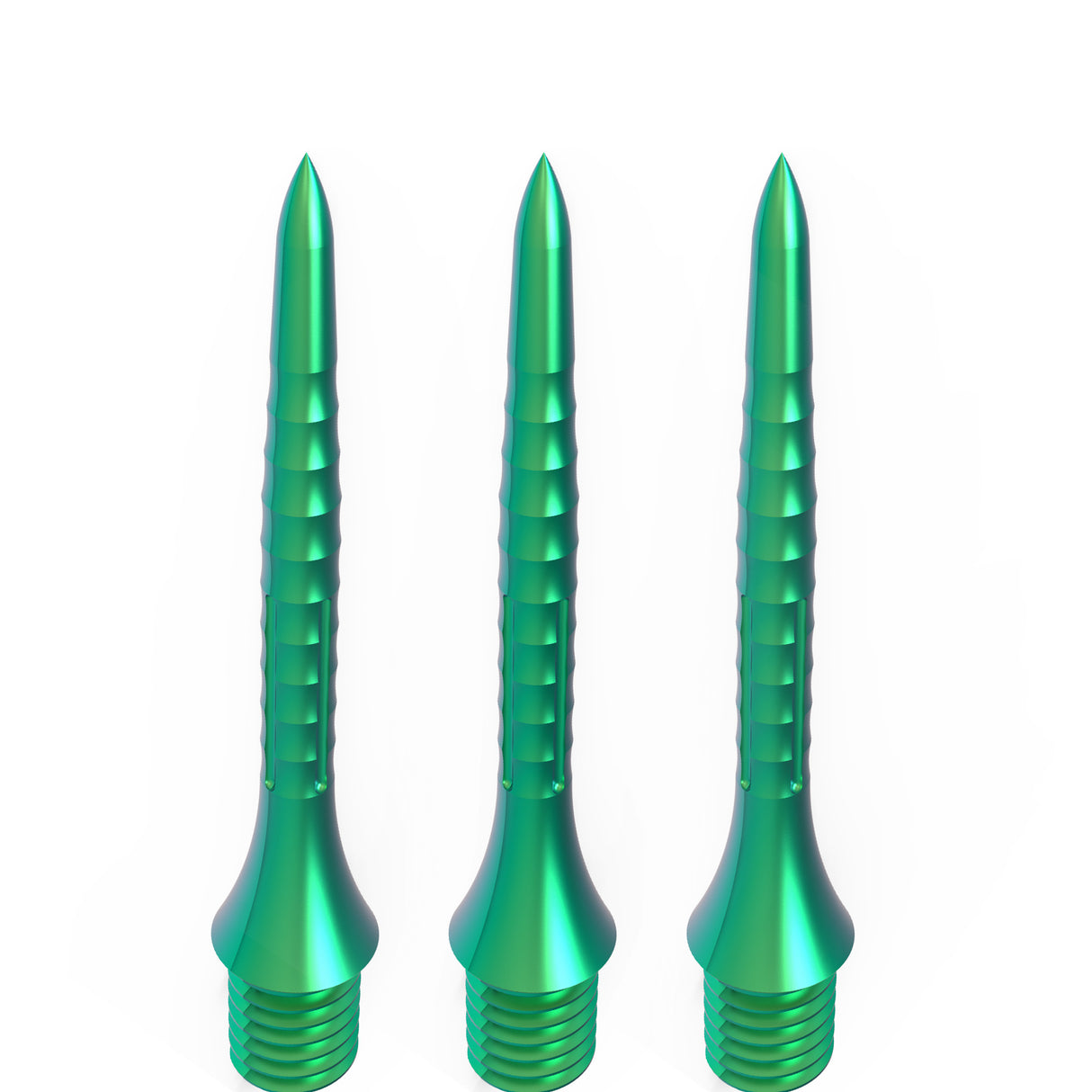 *Caliburn Bamboo Conversion Points - Screw In - Soft Tip to Steel Tip - Dark Green