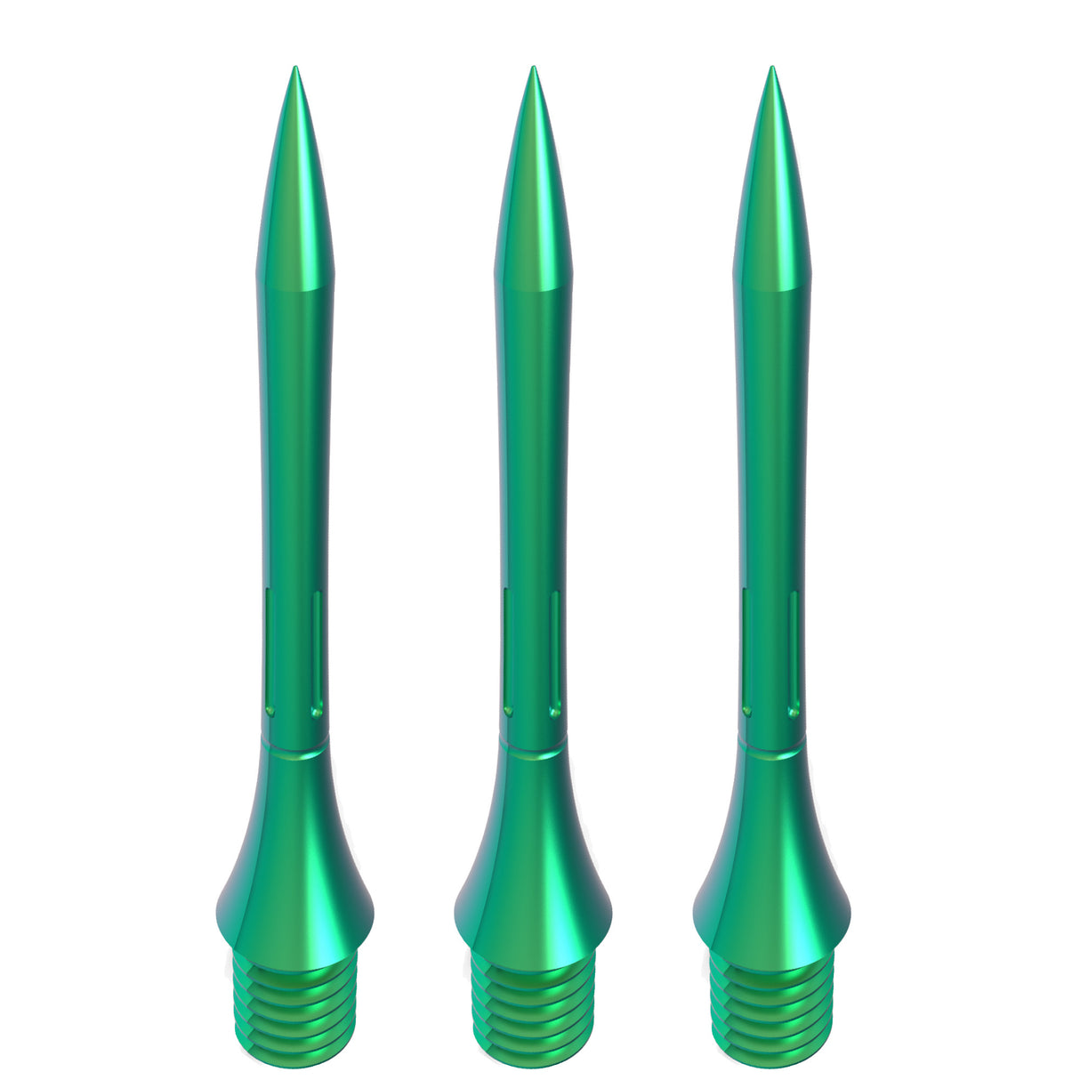 *Caliburn Bamboo Smooth Conversion Points - Screw In - Soft Tip to Steel Tip - Dark Green