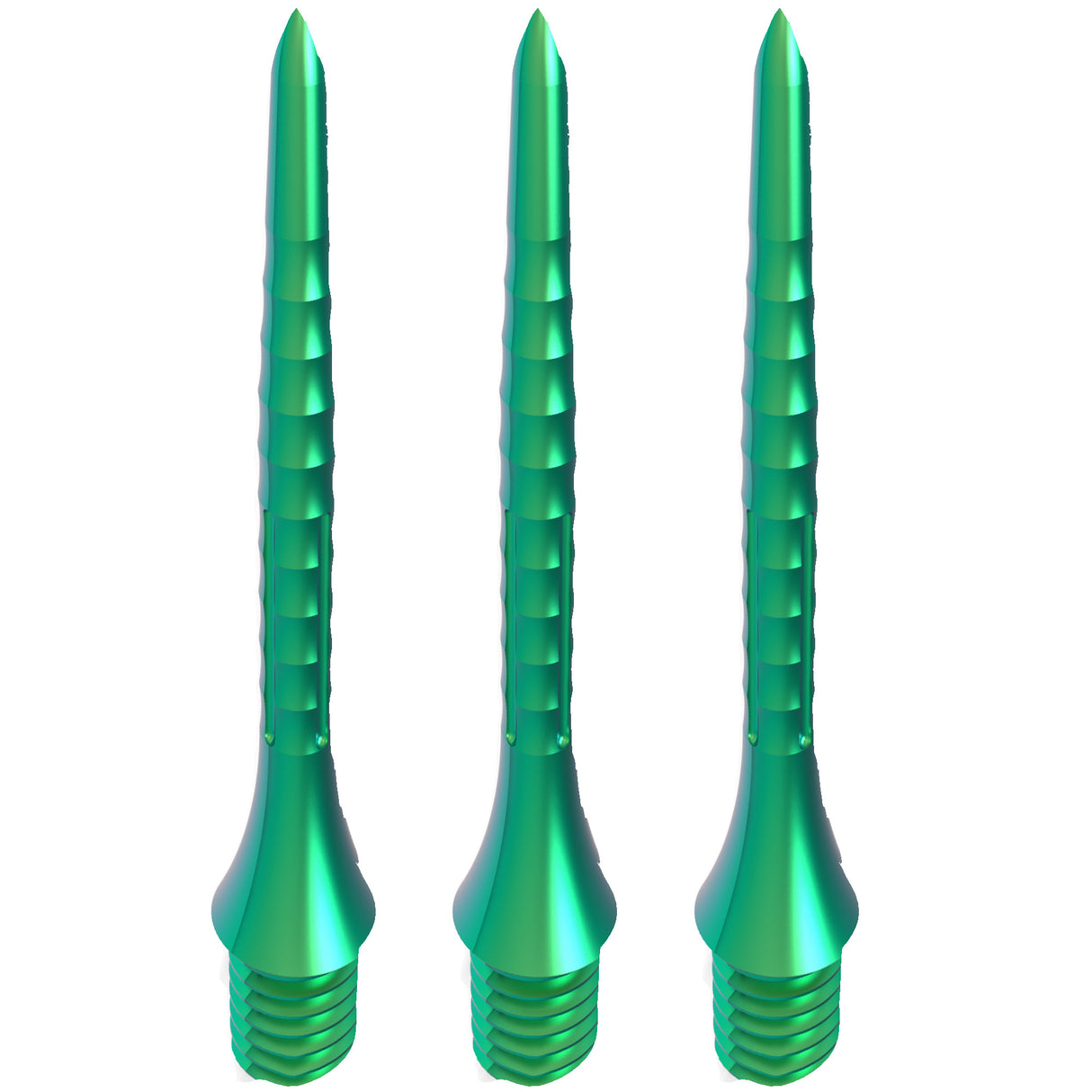 *Caliburn Bamboo Conversion Points - Screw In - Soft Tip to Steel Tip - Dark Green