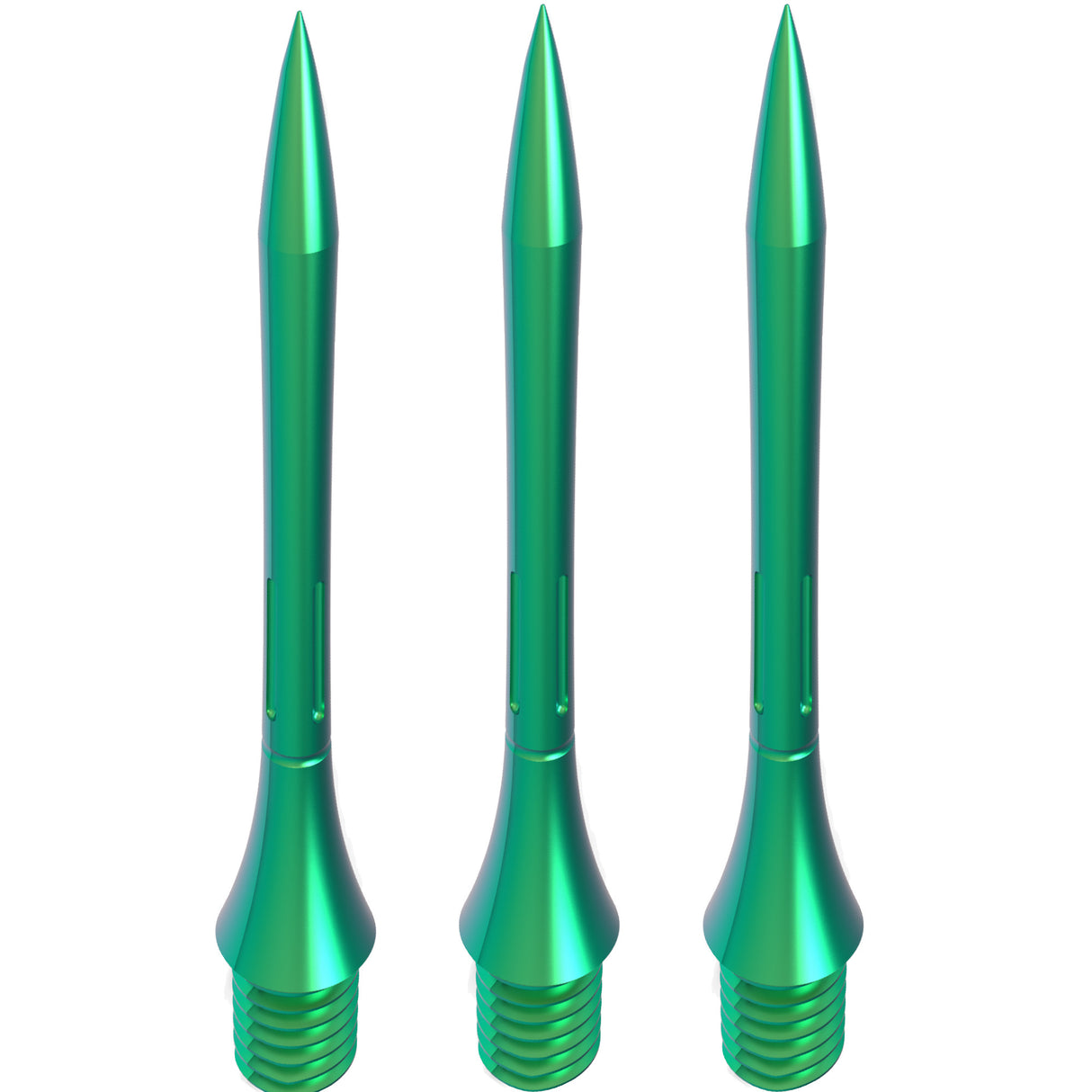 *Caliburn Bamboo Smooth Conversion Points - Screw In - Soft Tip to Steel Tip - Dark Green