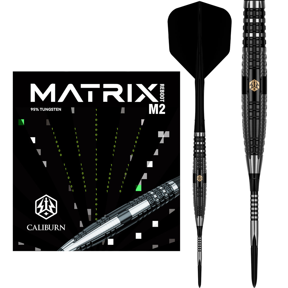 Caliburn Matrix:Reboot Darts - Steel Tip - 95% Tungsten - M2