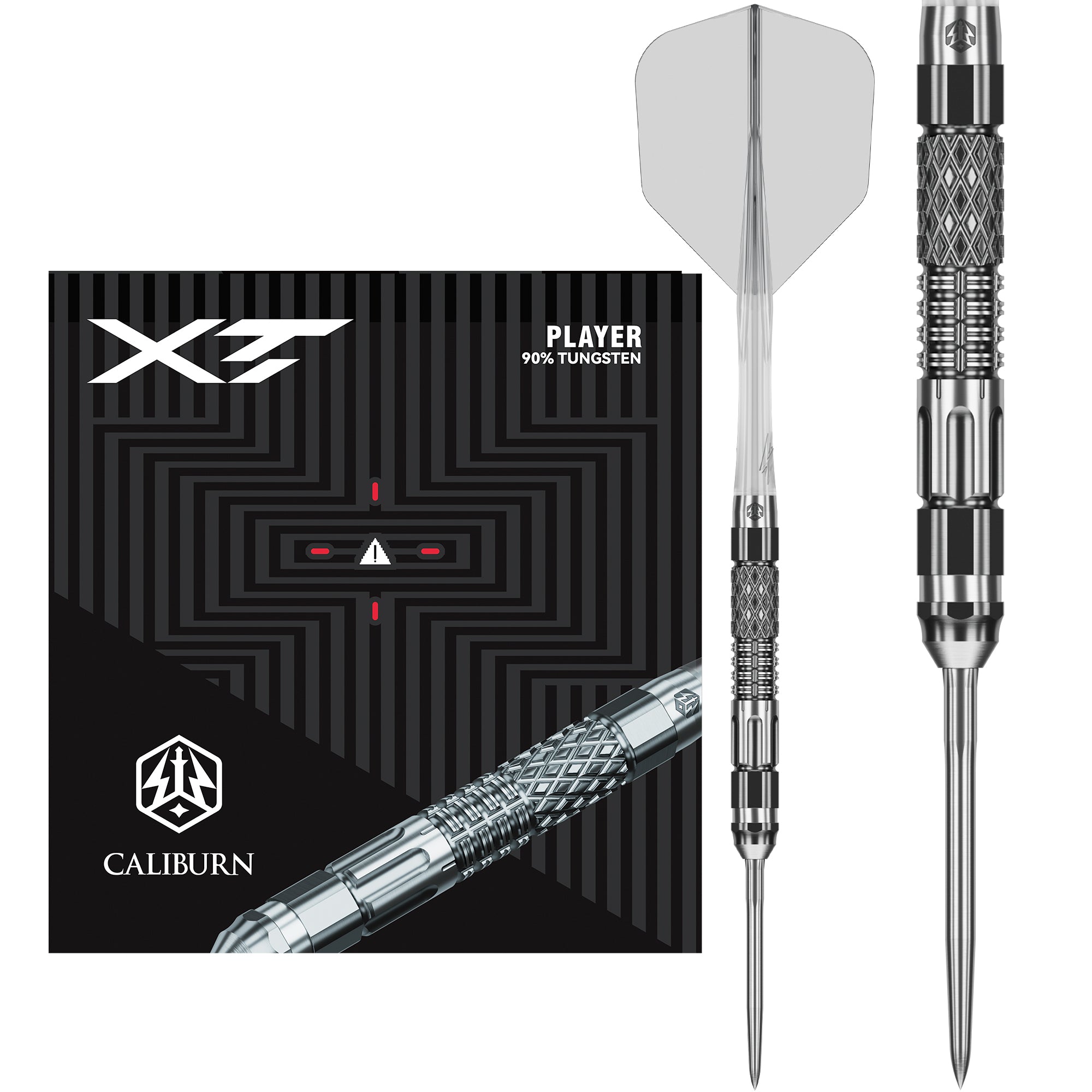 九牌 CALIBURN ソフトダーツ Caliburn Players Darts - Steel Tip - 90% Tungsten - XT
