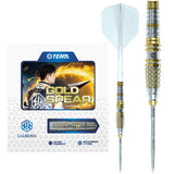 Caliburn Players Darts - Steel Tip - 90% Tungsten - Gold Spear