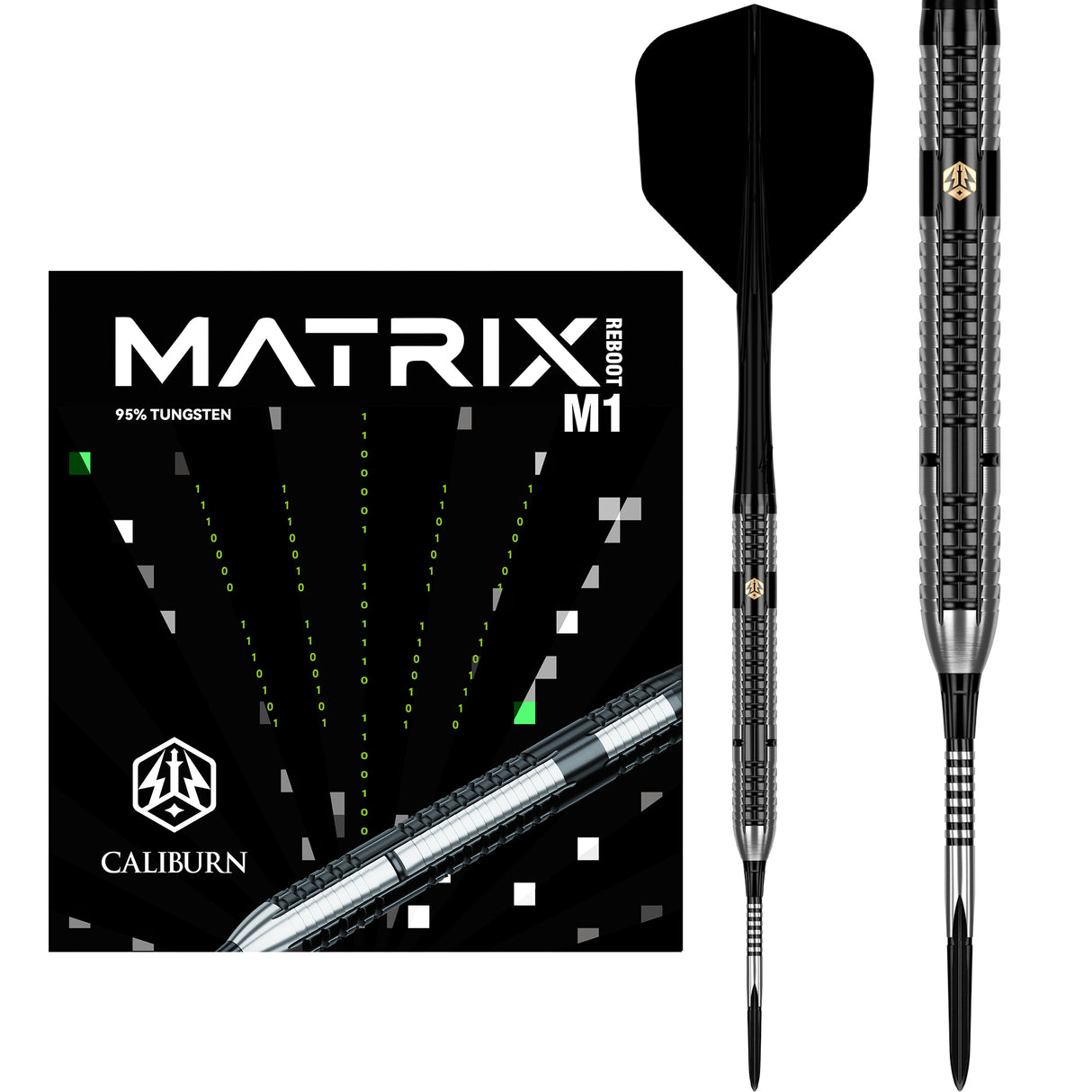 Caliburn Matrix:Reboot Darts - Steel Tip - 95% Tungsten - M1