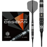 Caliburn Players Darts - Soft Tip - 90% Tungsten - Obsidian: Barry Wong