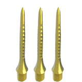 *Caliburn Bamboo Conversion Points - Screw In - Soft Tip to Steel Tip - Gold