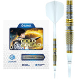 Caliburn Players Darts - Soft Tip - 90% Tungsten - Gold Spear