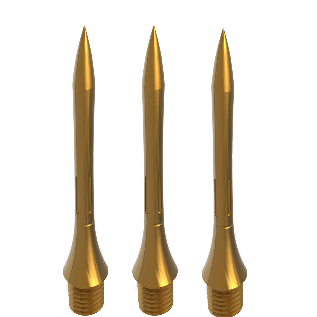 *Caliburn Bamboo Smooth Conversion Points - Screw In - Soft Tip to Steel Tip - Gold