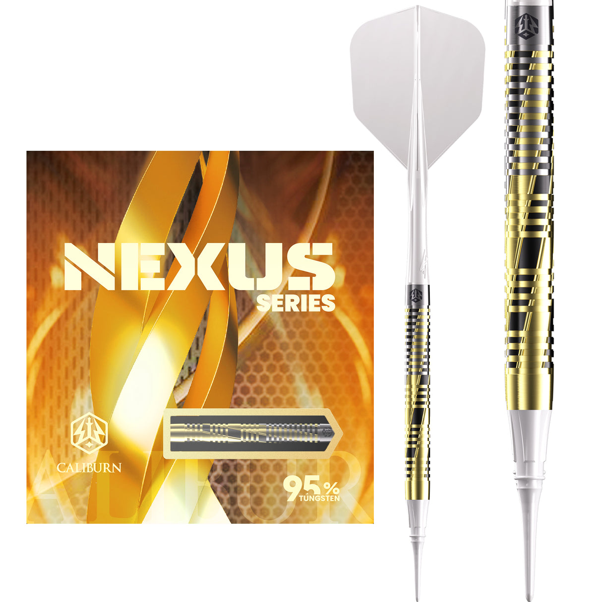 Caliburn Nexus Darts - Soft Tip - 95% Tungsten - N3