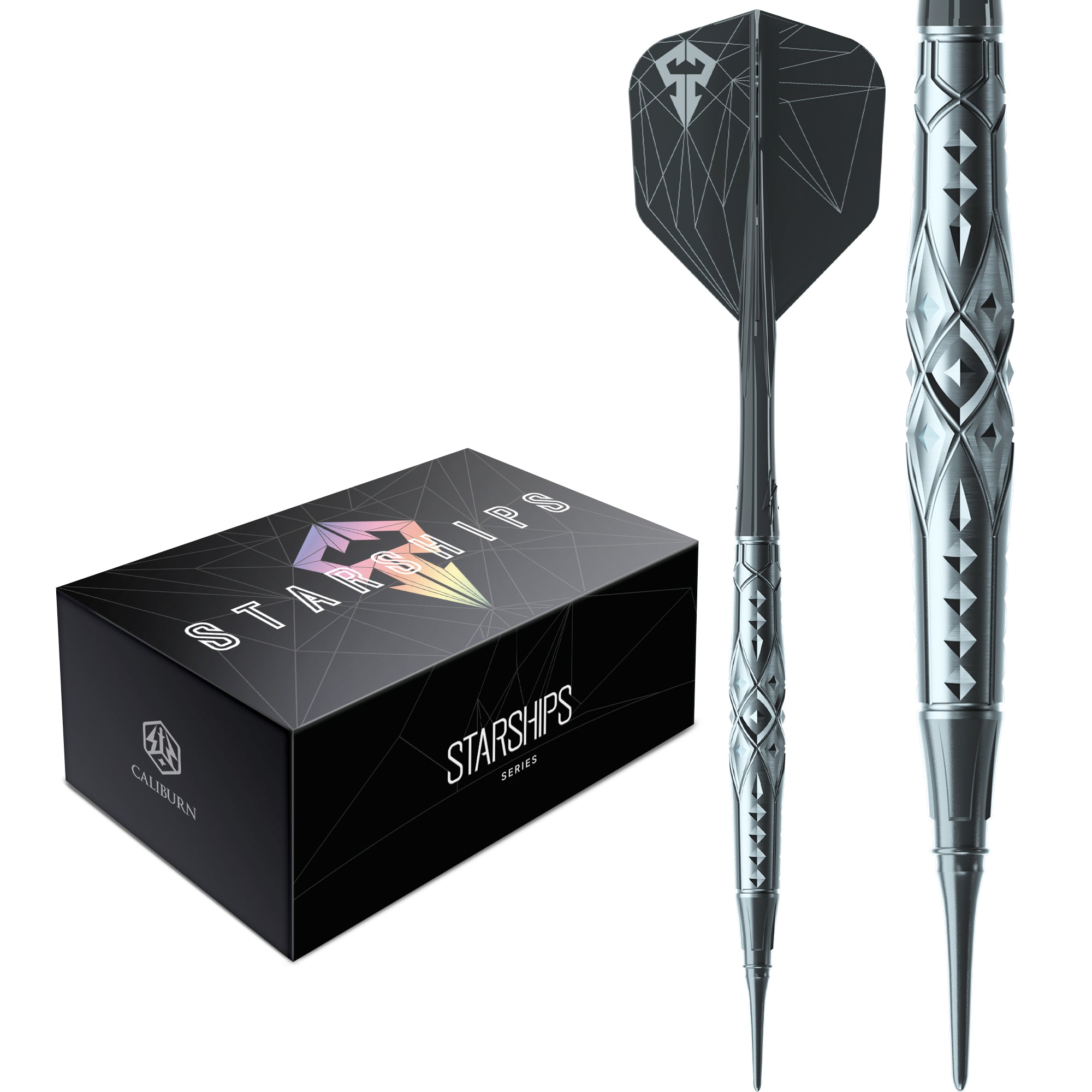 Caliburn Starships Darts - Soft Tip - 95% Tungsten - Brynhild