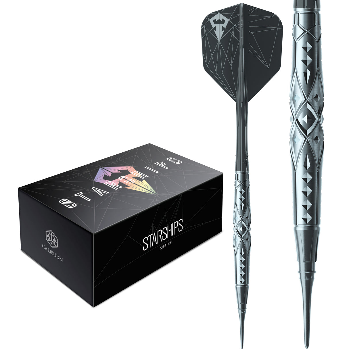 Caliburn Starships Darts - Soft Tip - 95% Tungsten - Brynhild