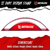 Ruthless Display Arc - 12-hole Acrylic Stand - Red