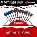 Ruthless Display Arc - 12-hole Acrylic Stand - Red