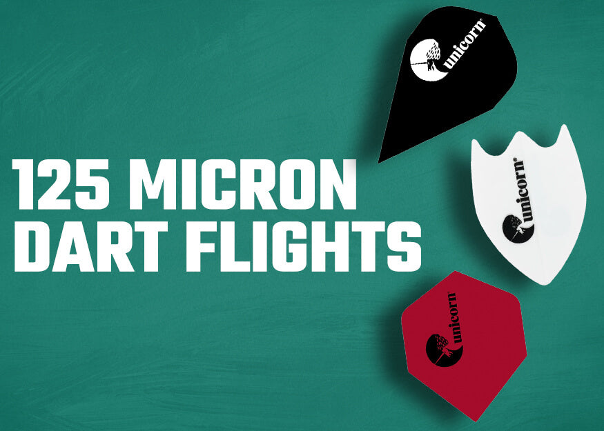 *Unicorn Super Maestro Dart Flights - 125 Micron - Fin