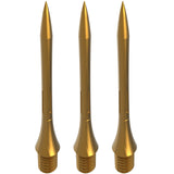 *Caliburn Bamboo Smooth Conversion Points - Screw In - Soft Tip to Steel Tip - Gold