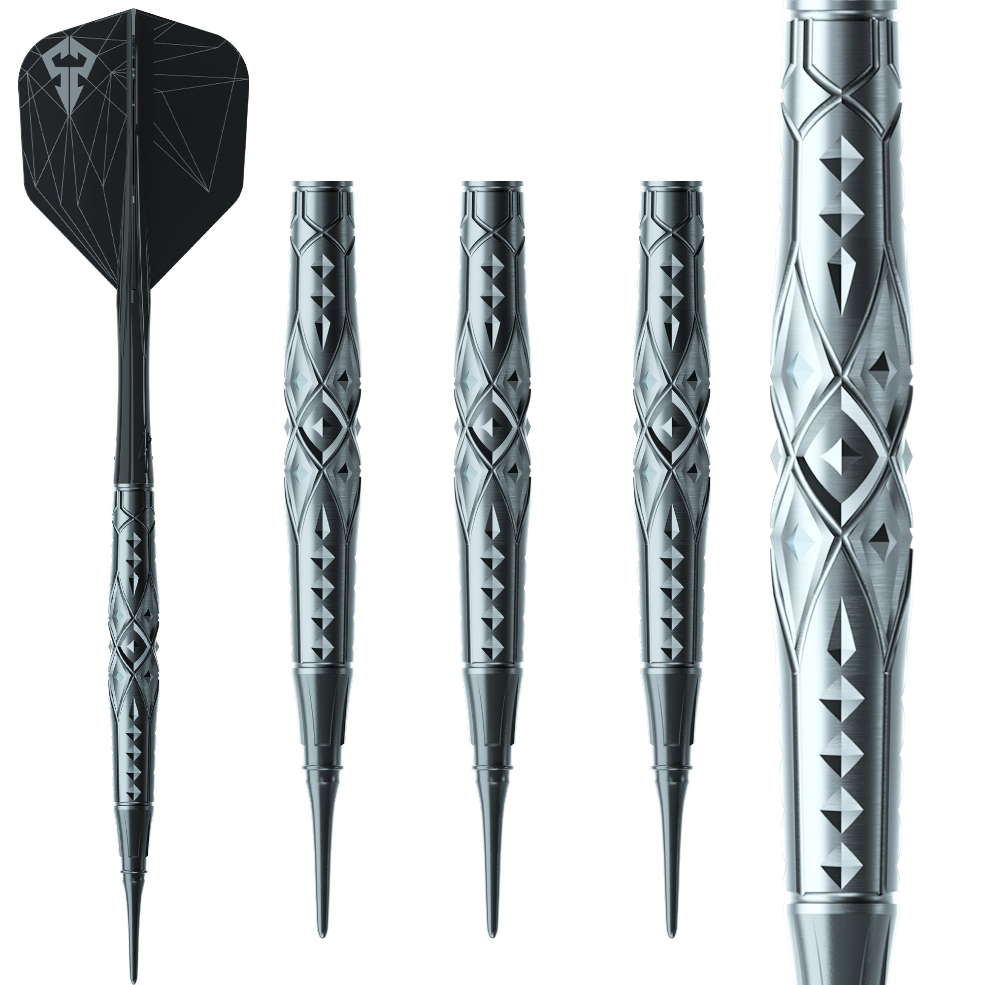 Caliburn Starships Darts - Soft Tip - 95% Tungsten - Brynhild