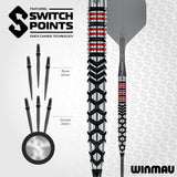 Winmau Fornax Switch Darts - Steel Tip - 90% Tungsten - Tapered