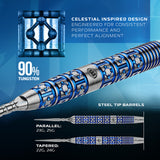 Winmau Lunaris Switch Darts - Steel Tip - 90% Tungsten - Tapered
