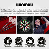 Winmau Fornax Switch Darts - Steel Tip - 90% Tungsten - Torpedo
