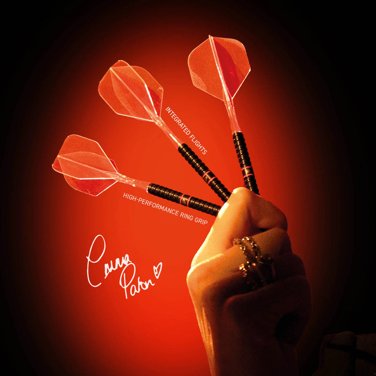 Winmau Emma Paton Darts - Steel Tip - 90% Tungsten - 23g