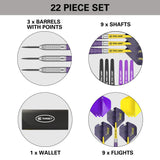 Target Luke Littler Darts - Steel Tip - Brass