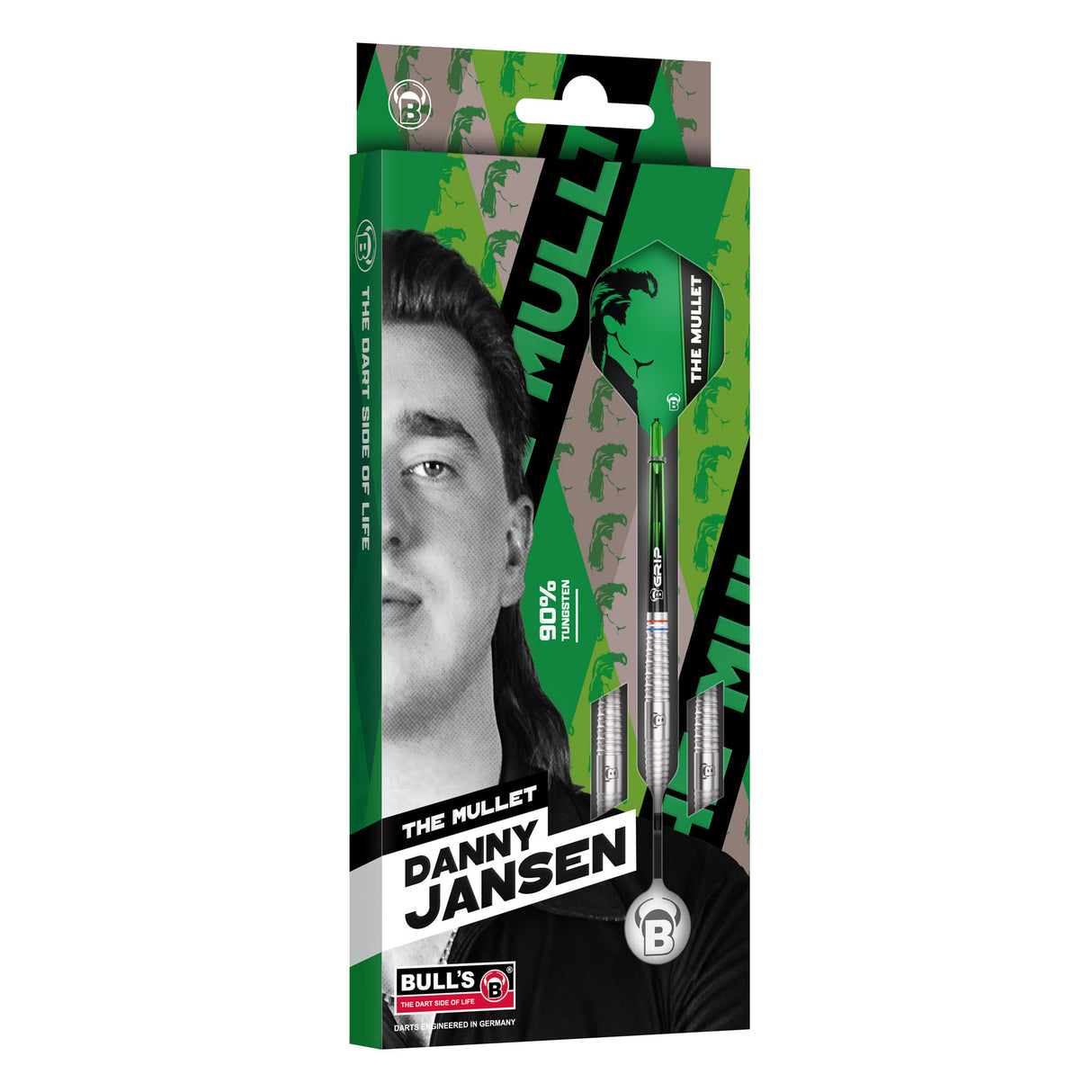 BULL'S Danny Jansen Darts - Soft Tip - 90% Tungsten - G2