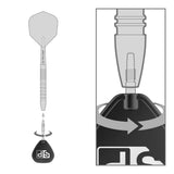 Target Nathan Aspinall Darts - Steel Tip - 80% Tungsten