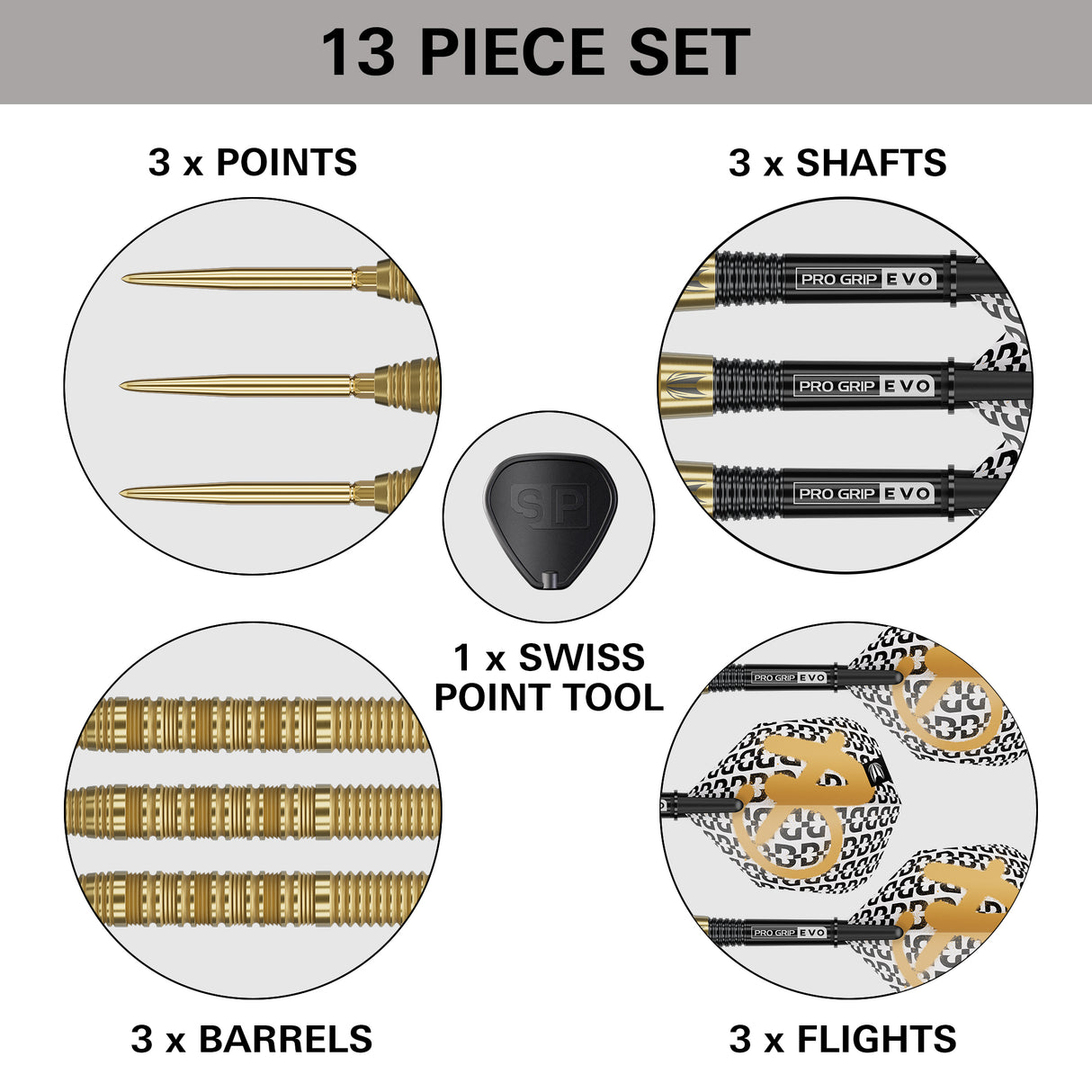 Target Bolide Envy Darts - Steel Tip - 90% Tungsten - 01