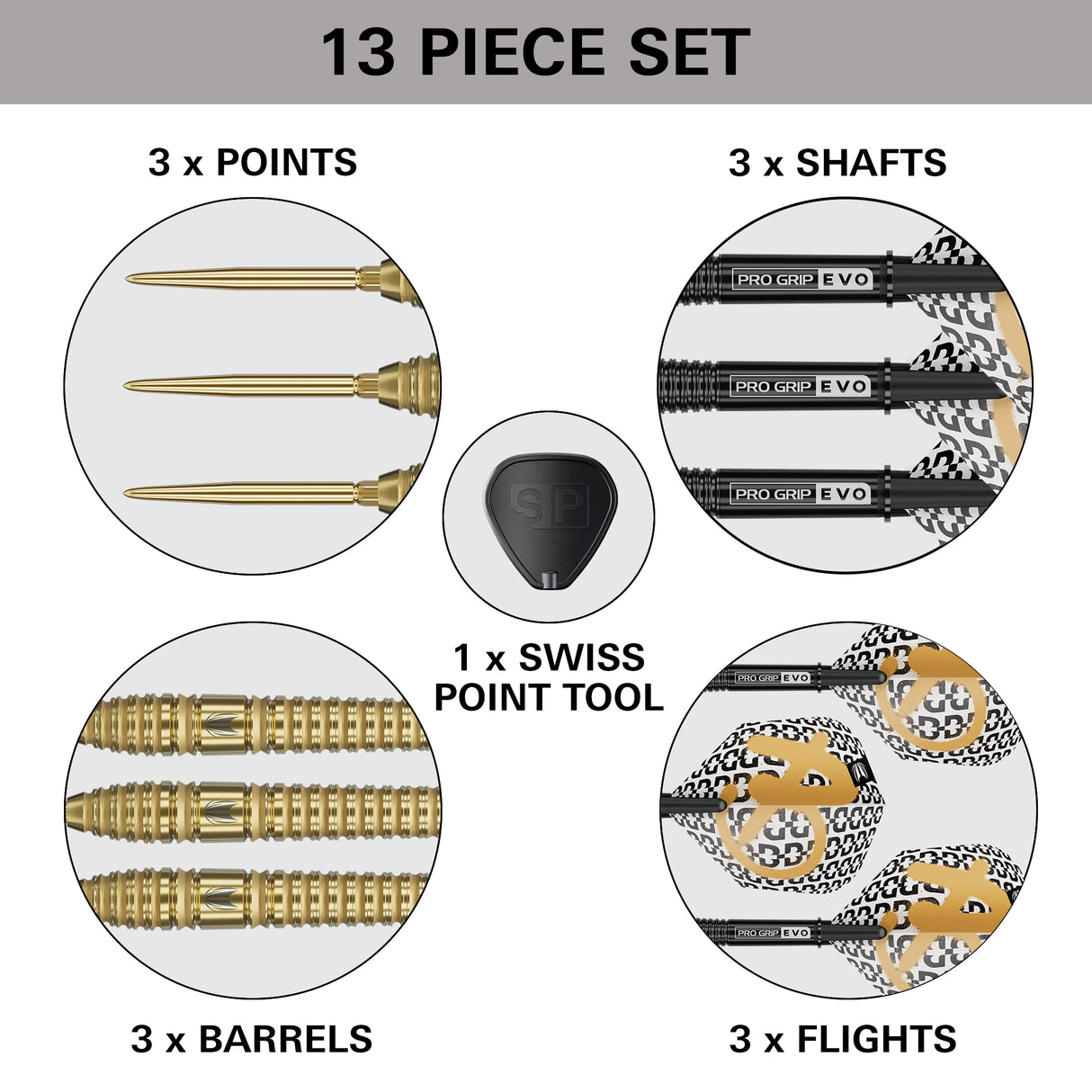 Target Bolide Envy Darts - Steel Tip - 90% Tungsten - 03