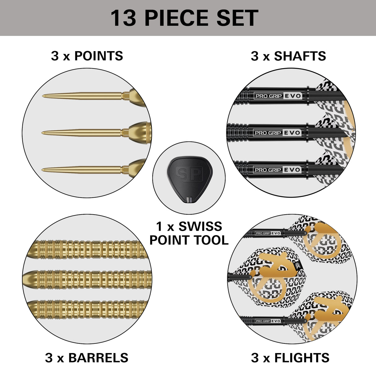 Target Bolide Envy Darts - Steel Tip - 90% Tungsten - 04